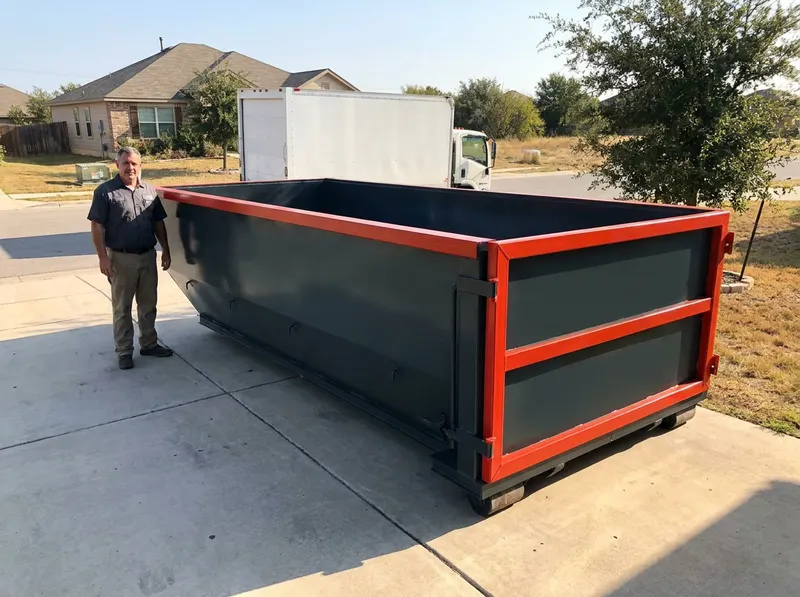 20-Yard Dumpster Rental in Kyle, TX