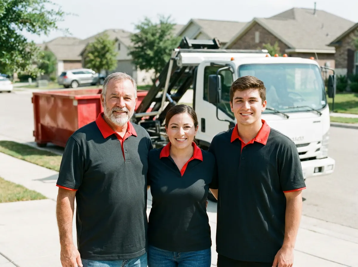Rubbleway Dumpster Rental dumpster rental team in Kyle, TX